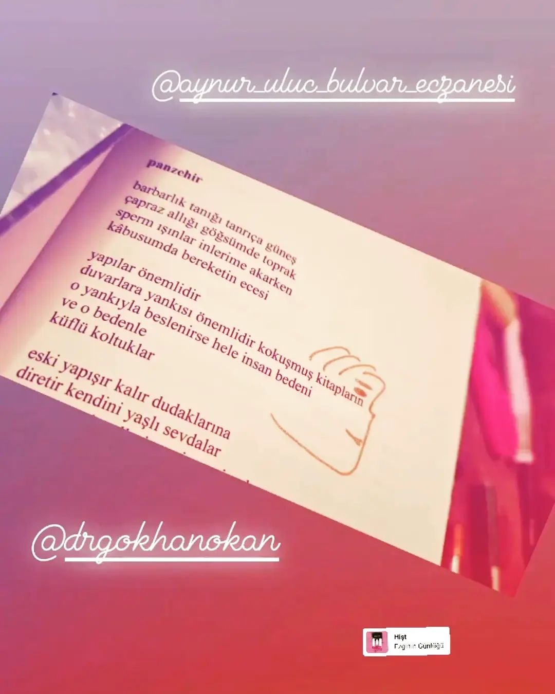 Bizi hasta eden sevdalarımız