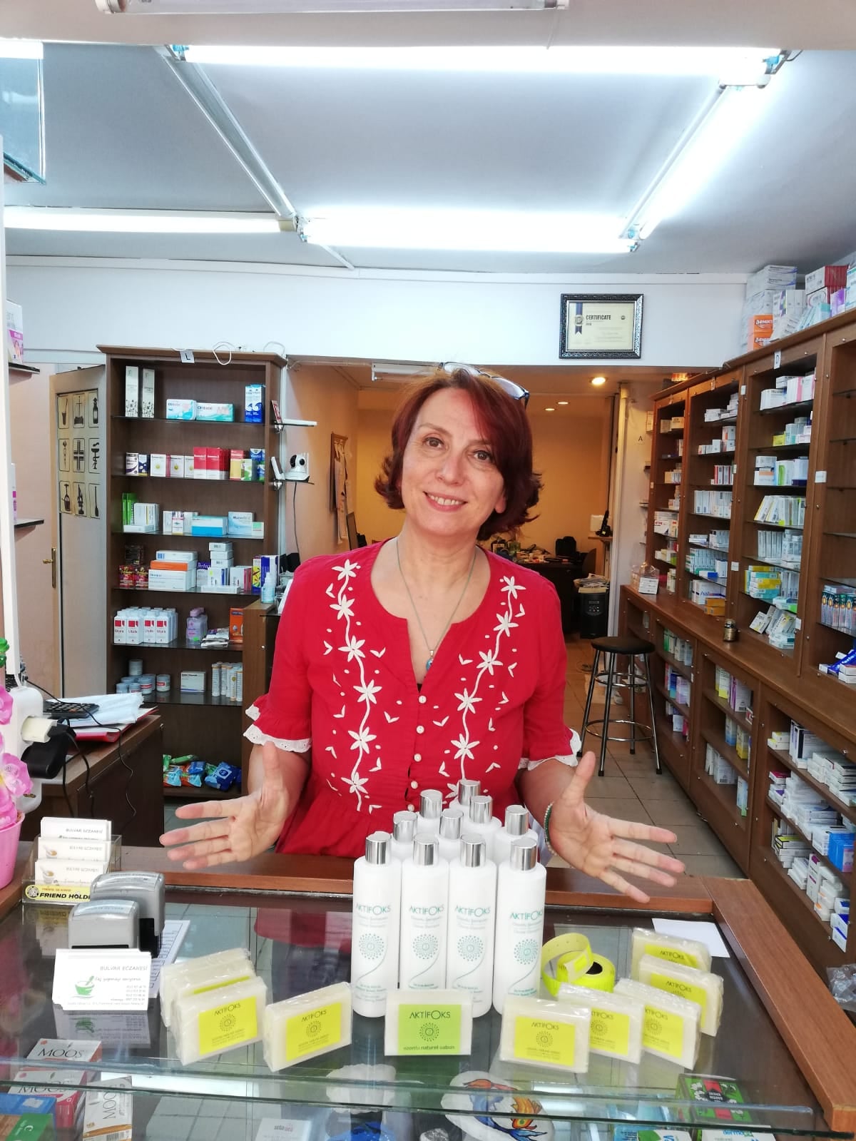 eczanede sistematik bir çalışmamız var.