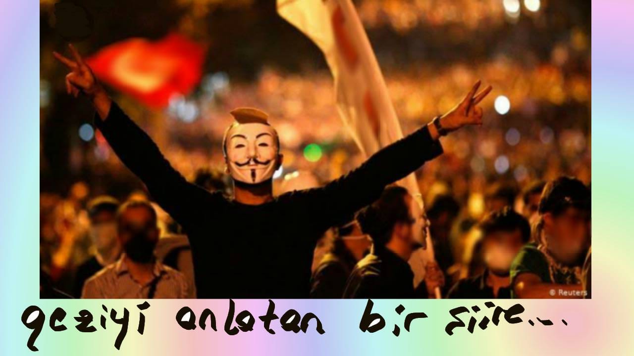 Geziyi anlatan bir şiire yazdıklarım