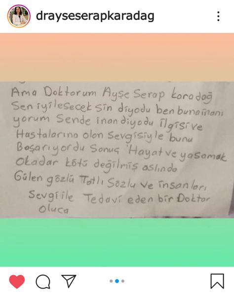 ayinesi kalbi olan bir doktor; Ayşe Serap Karadağ