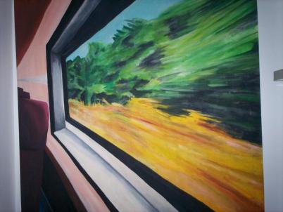 tren camı